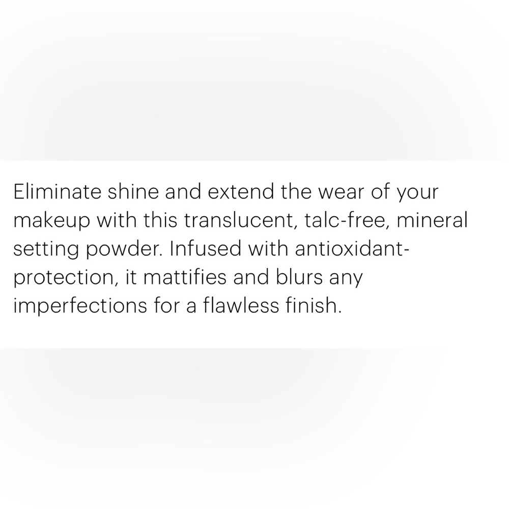 Perfecting Powder Translucent Setting Powder NIB - Picture 4 of 7